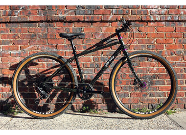 All-City Gorilla Monsoon Custom Flatbar 650b Slimer Lime 43cm