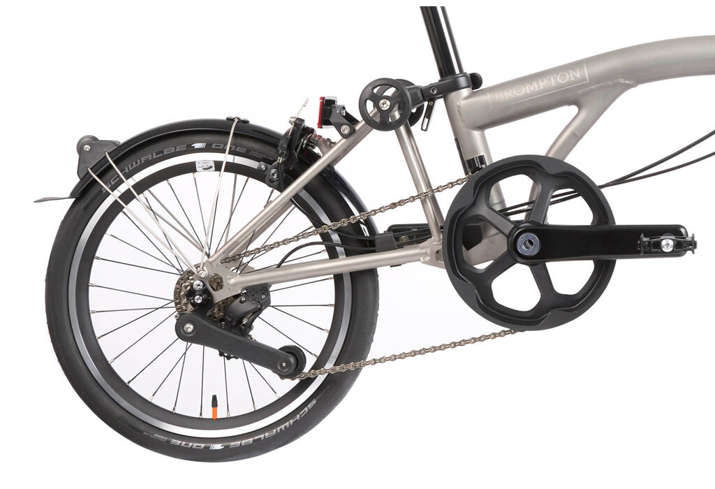 Brompton T-Line 4 Speed S Handlebar Blasted Ti