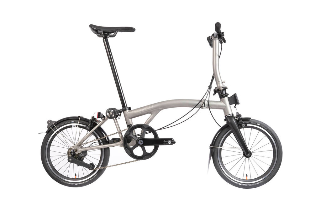 Brompton T-Line 4 Speed S Handlebar Blasted Ti