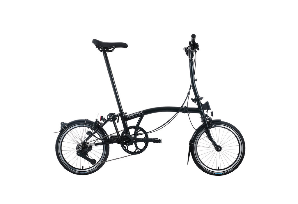 Brompton C-Line 12-Speed Mid-Rise Bar Matte Black