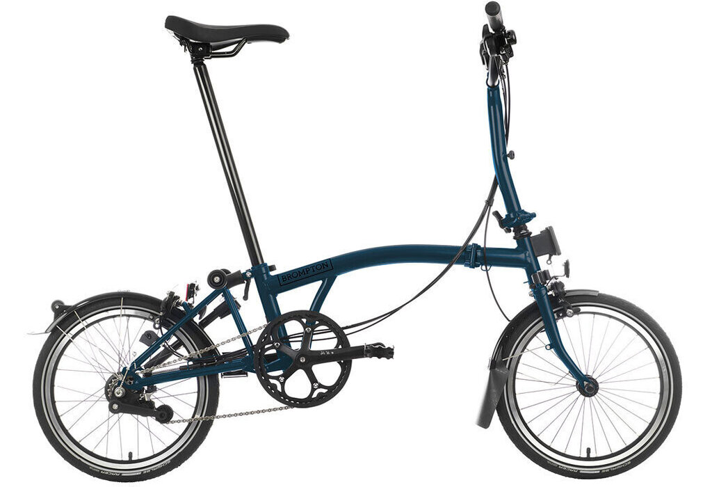 Brompton C Line 6 Speed M Handlebar Ocean Blue