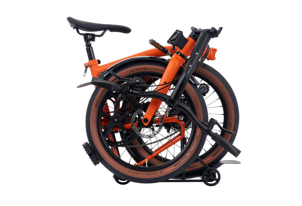 Brompton G Line 8 Speed Medium Adventure Orange