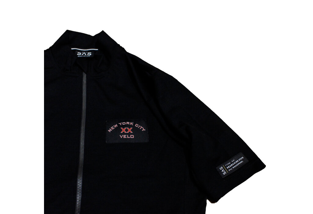 Search and State SAS X NYC Velo Short Sleeve Merino Riding Jersey