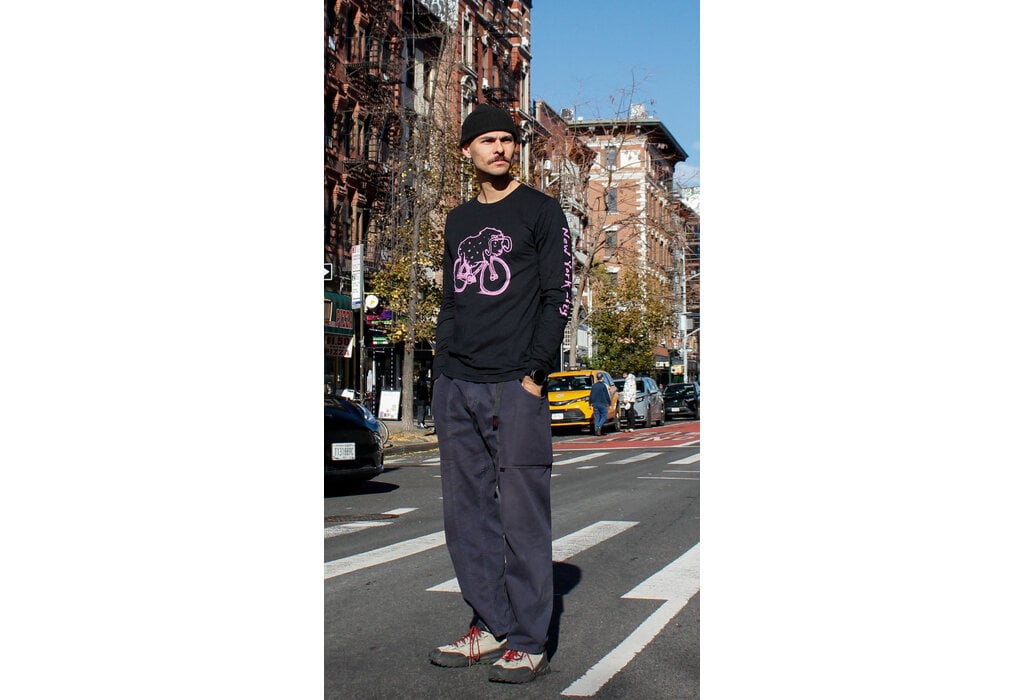 NYC Velo x Jeremy Fish LS Tee