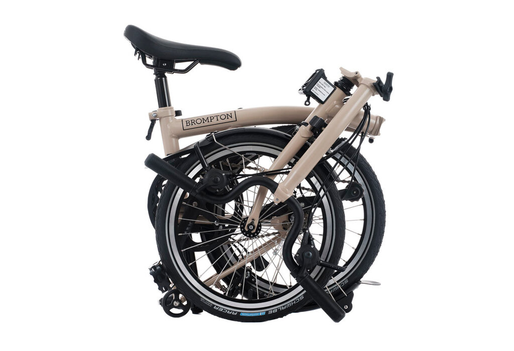 Brompton C Line 12 Speed S Handlebar Dune Sand