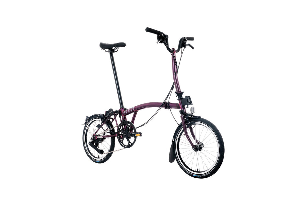 Brompton C Line 12 Speed H Handlebar Amethyst Lacquer