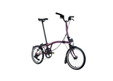 Brompton C Line 12 Speed H Handlebar Amethyst Lacquer