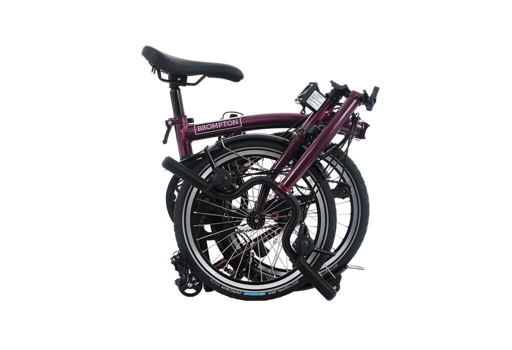 Brompton C Line 12 Speed H Handlebar Amethyst Lacquer