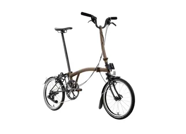 Brompton P Line 12-Speed Mid-Rise Handlebar Bronze Sky Metallic