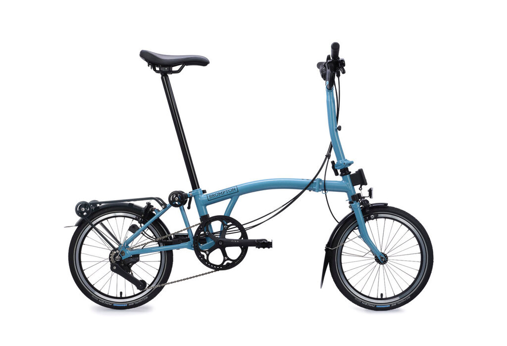 Brompton C-Line 12-Speed Mid-Handlebar Cloud Metallic