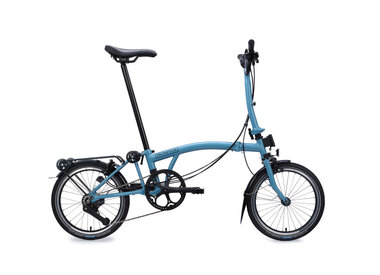 Brompton C-Line 12-Speed Mid-Handlebar Cloud Metallic