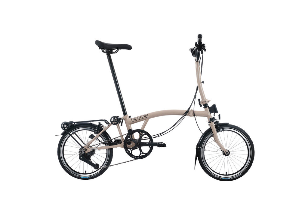Brompton C-Line 12-Speed Mid-Handlebar Dune Sand