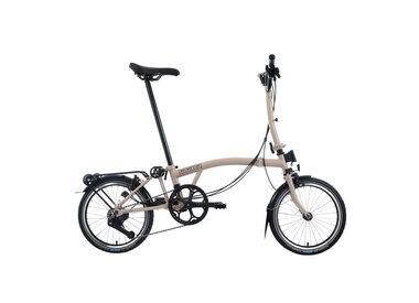 Brompton C-Line 12-Speed Mid-Handlebar Dune Sand