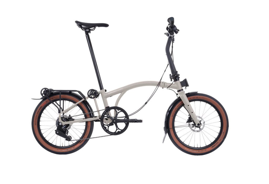 Brompton G Line 8 Speed Large Traildust White