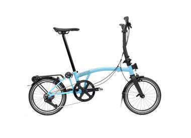 Brompton P-Line 12-Speed M-Handlebar Cloud Metallic