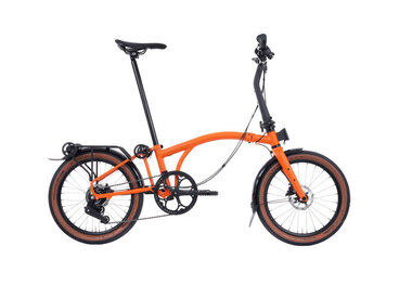 Brompton G Line 8 Speed Small Adventure Orange