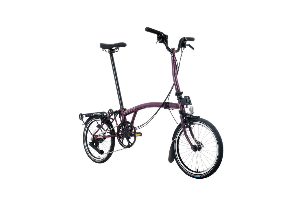 Brompton C-Line 4-Speed M-Handlebar Amethyst Lacquer