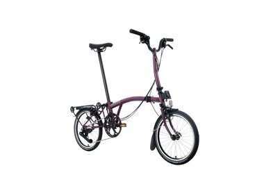 Brompton C-Line 4-Speed M-Handlebar Amethyst Lacquer