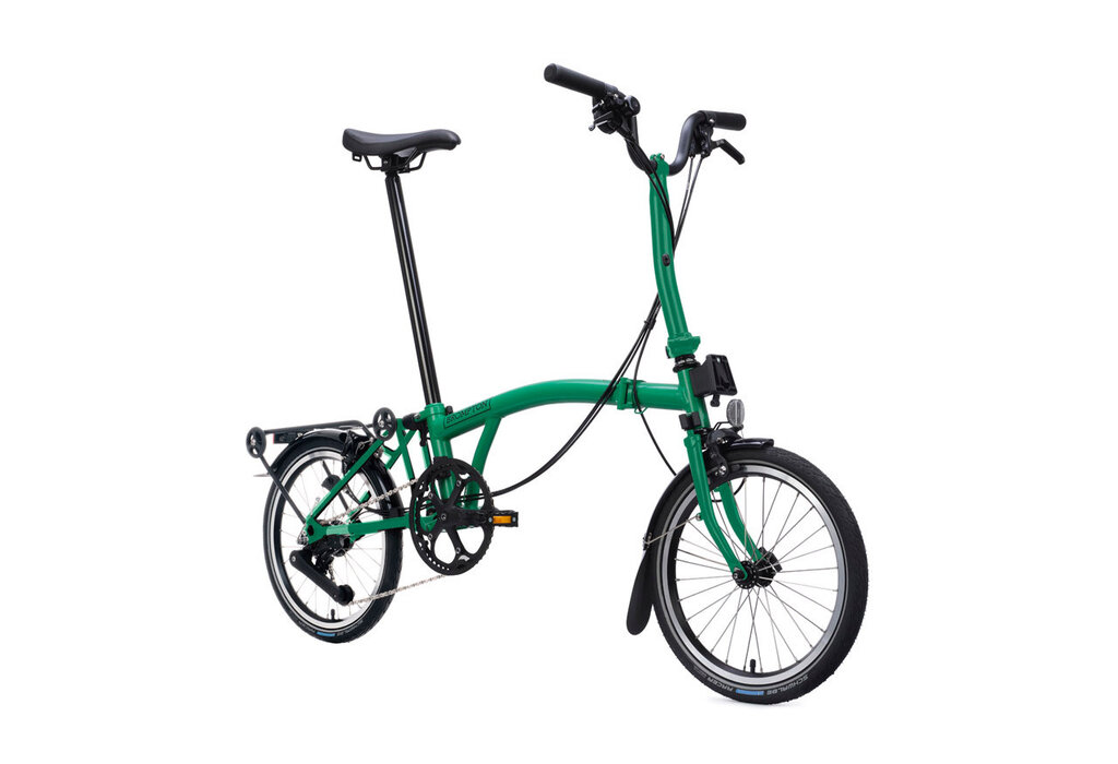 Brompton C Line 4 Speed M Handlebar Palm Green