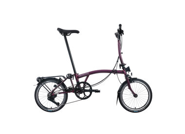 Brompton C Line 12 Speed M Handlebar Amethyst Lacquer