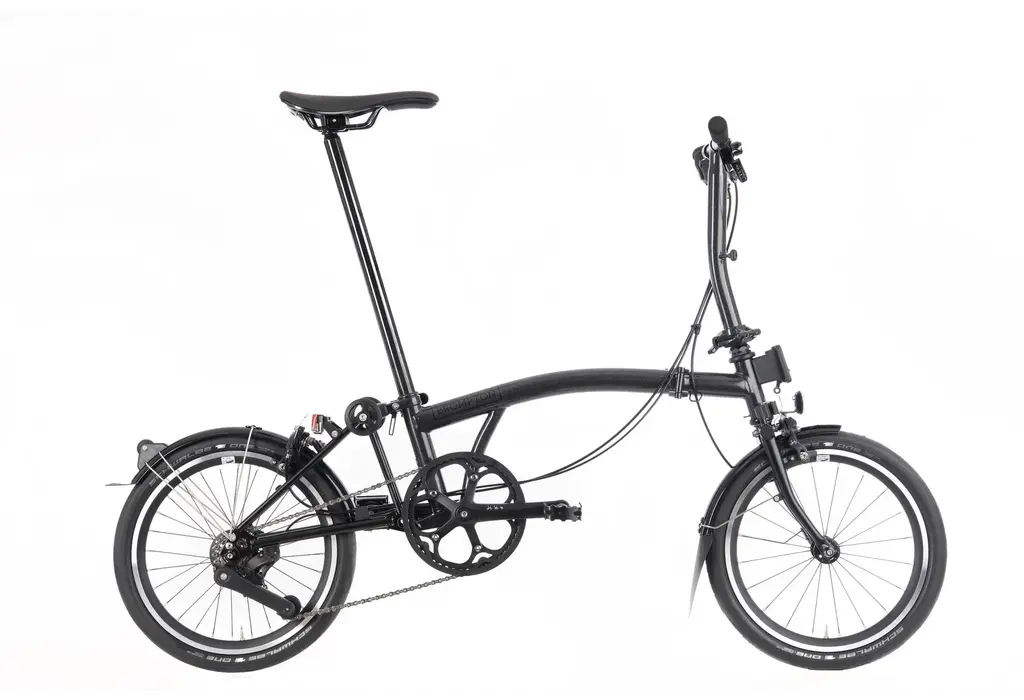 Brompton P Line 4-Speed S Handlebar Midnight Black
