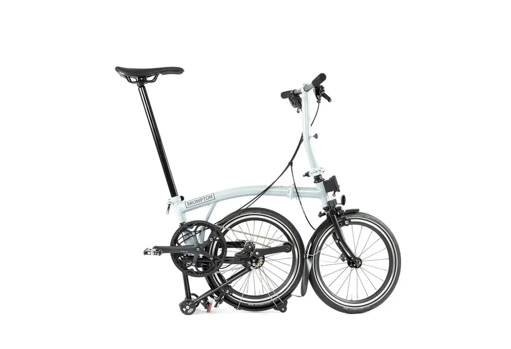 Brompton P Line 12-Speed S-Handlebar Lunar Ice