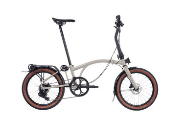 Brompton G Line 8 Speed Medium Traildust White