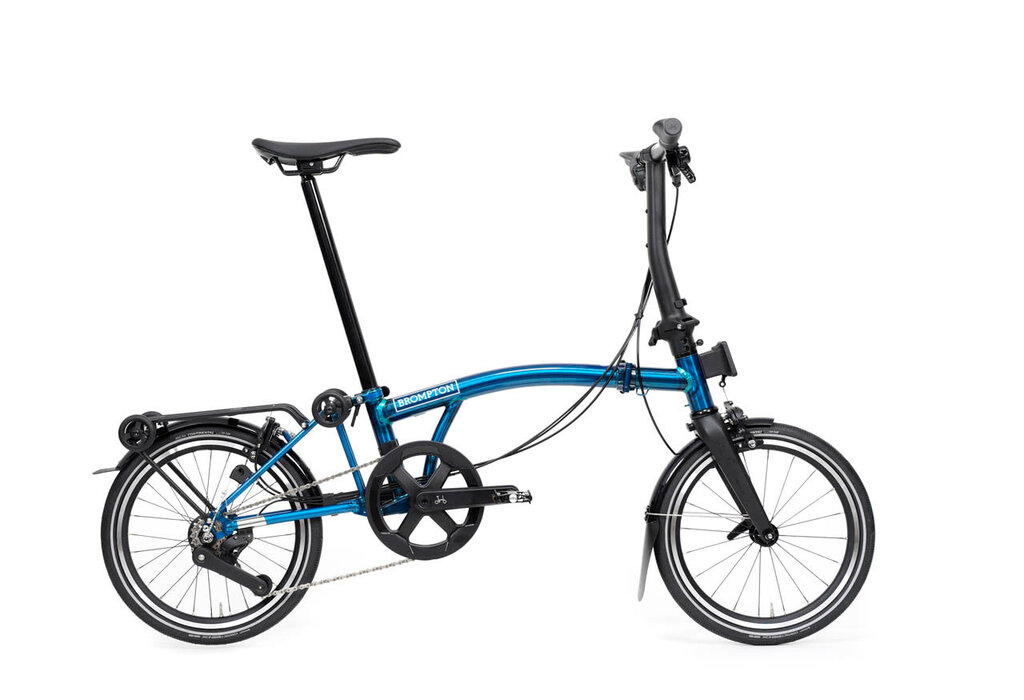 Brompton P Line 12 Speed M Handlebar Pacific Lacquer
