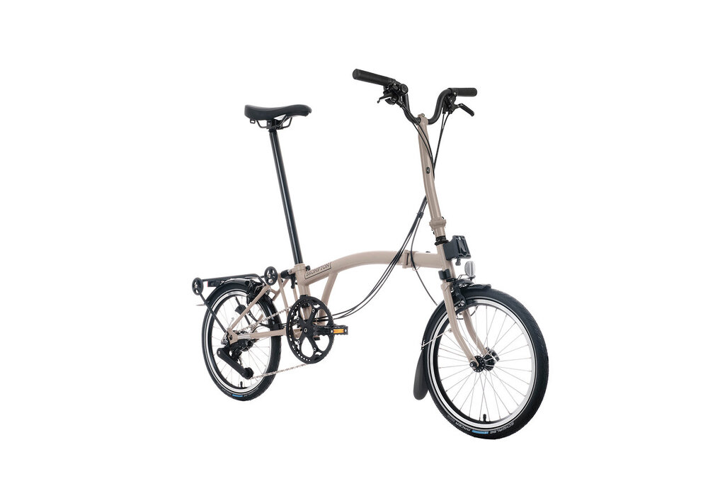 Brompton C-Line 4-Speed High-Rise (H) Bar Dune Sand