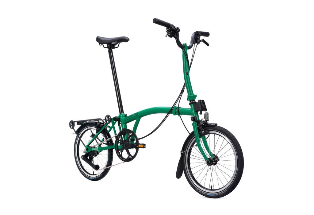 Brompton C Line 12 Speed Mid Handlebar Palm Green