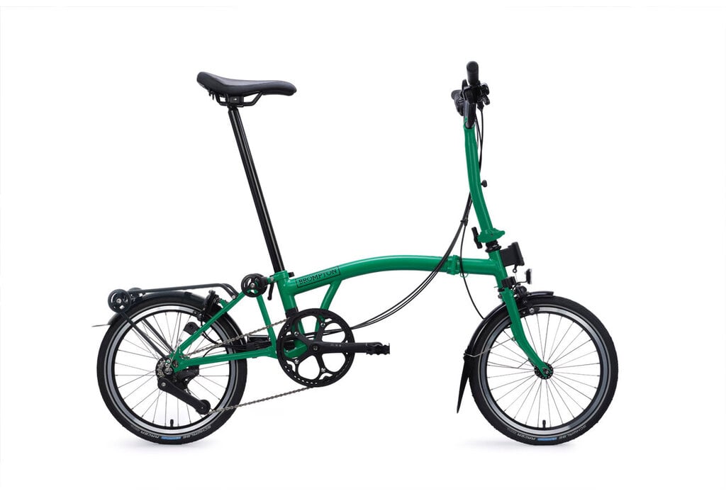 Brompton C Line 12 Speed Mid Handlebar Palm Green