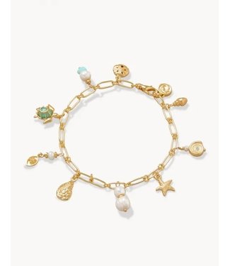 Celeste Delicate Charm Bracelet