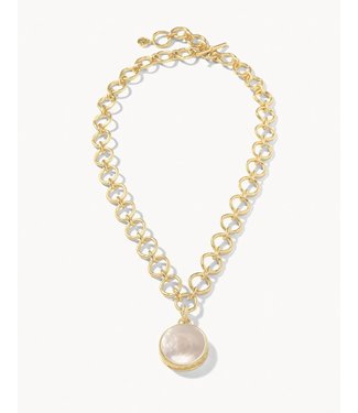Spartina Naia Chunky Necklace 20" Pearlescent