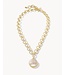 Naia Chunky Necklace 20" Pearlescent