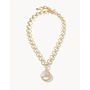 Naia Chunky Necklace 20" Pearlescent