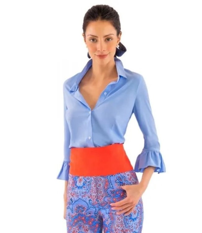 Gretchen Scott PRISS CHIFFON BLOUSE