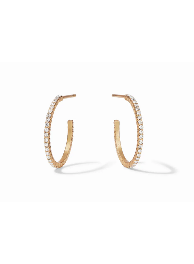 Windsor Hoop-Cubic Zirconia-S