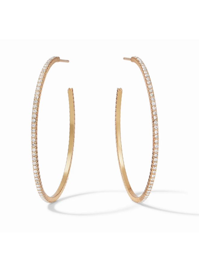 Windsor Hoop-Cubic Zirconia-L