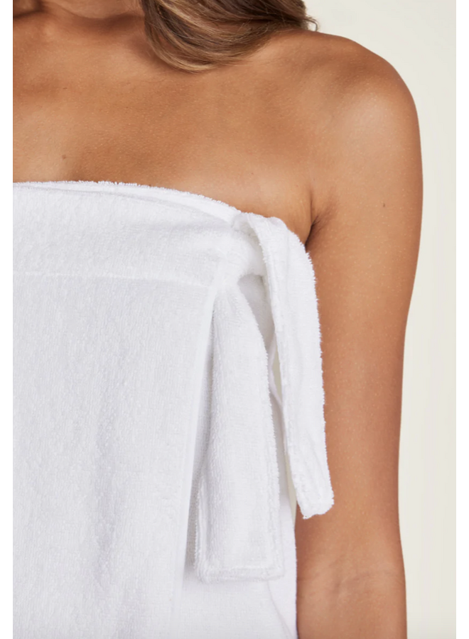 TOWEL TERRY WRAP SEA SALT