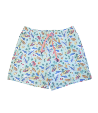 Southern Tide M Poolside View Swim Trunk