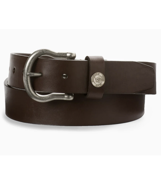 Southern Tide M LEATHER SHACKLE BELT