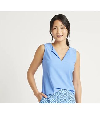Jude Connally ALI SLEEVELESS TOP PERIWINKLE L