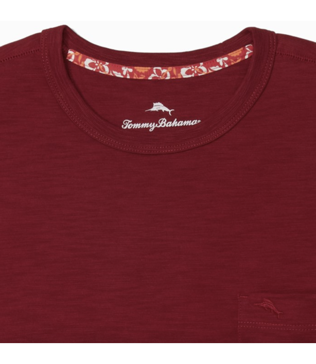 Tommy Bahama BALI BEACH CREW SS - NEW RED SAIL