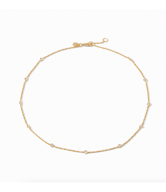 Julie Vos CELESTE DELICATE STATION NECKLACE