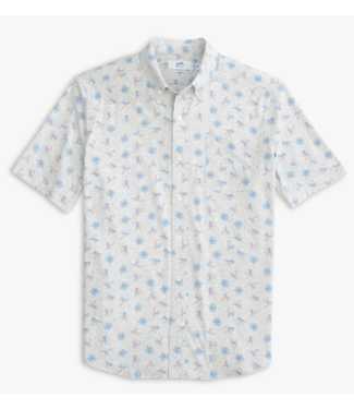 Southern Tide Men's Lure Intercoastal Short-Sleeve Button-Down Shirt