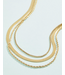 SP FOLLY FIELD LAYERED NECKLACE 18"