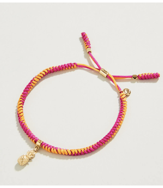 Spartina Friendship Bracelet Magenta Orange/Pineapple