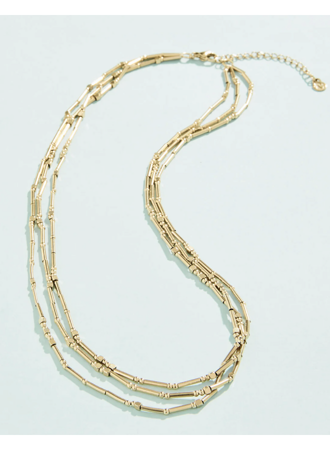 SP MERMAZING LAYERED NECKLACE 17"