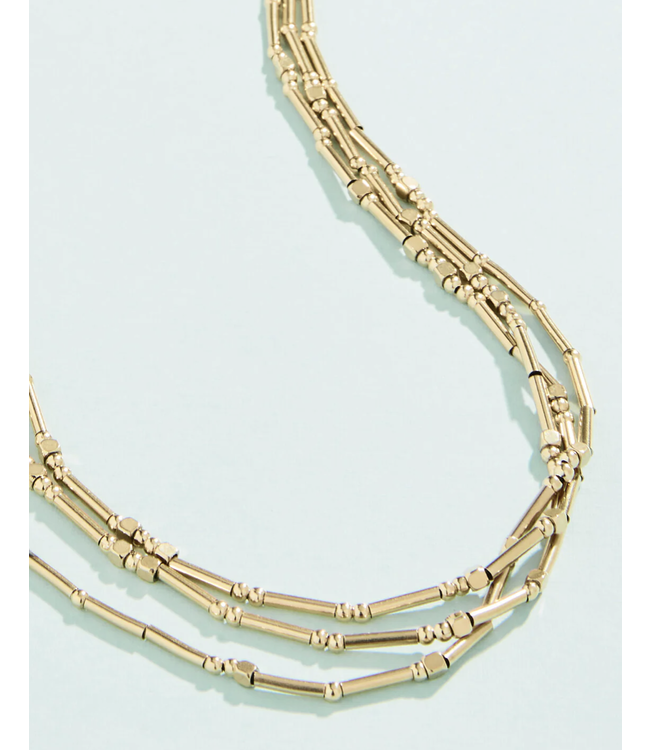 SP MERMAZING LAYERED NECKLACE 17"