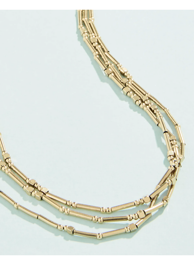 SP MERMAZING LAYERED NECKLACE 17"